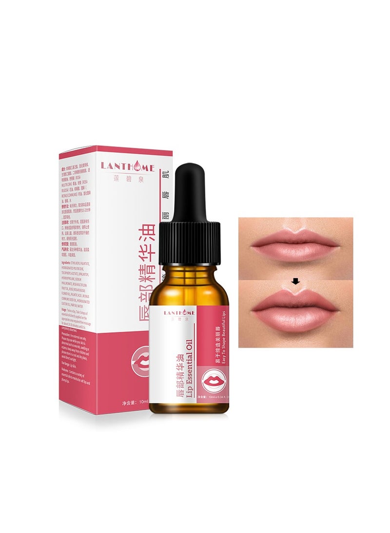 Lanthome Lianbiquan Lip Care Essential Oil 10ml Moisturizing and Moisturizing Massage Essential Oil Lip - Image 2