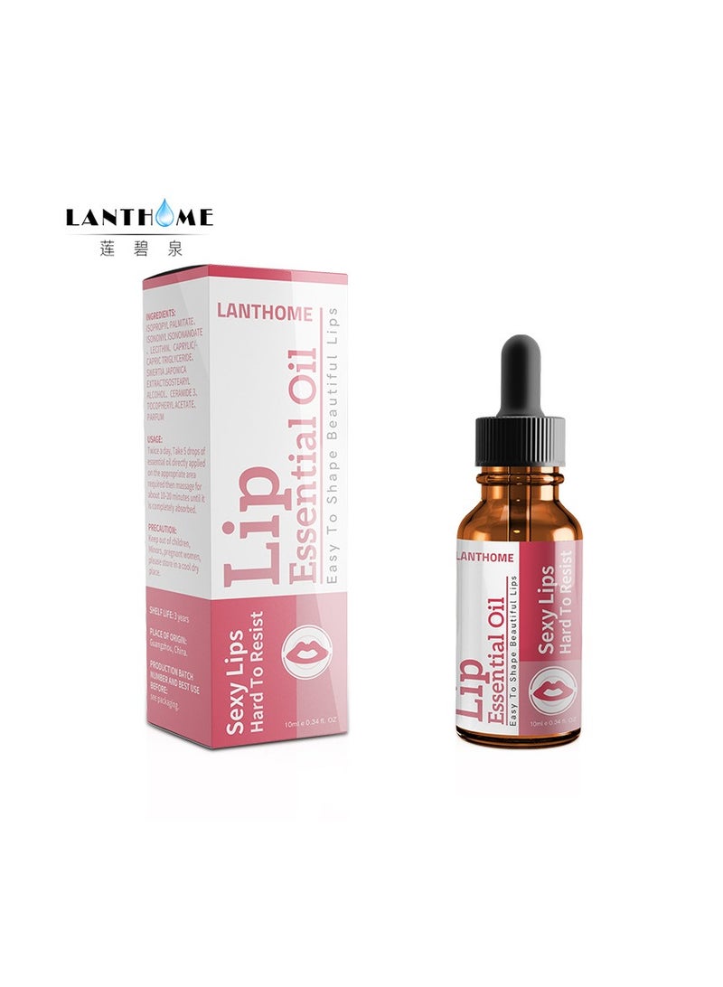 Lanthome Lianbiquan Lip Care Essential Oil 10ml Moisturizing and Moisturizing Massage Essential Oil Lip - Image 1