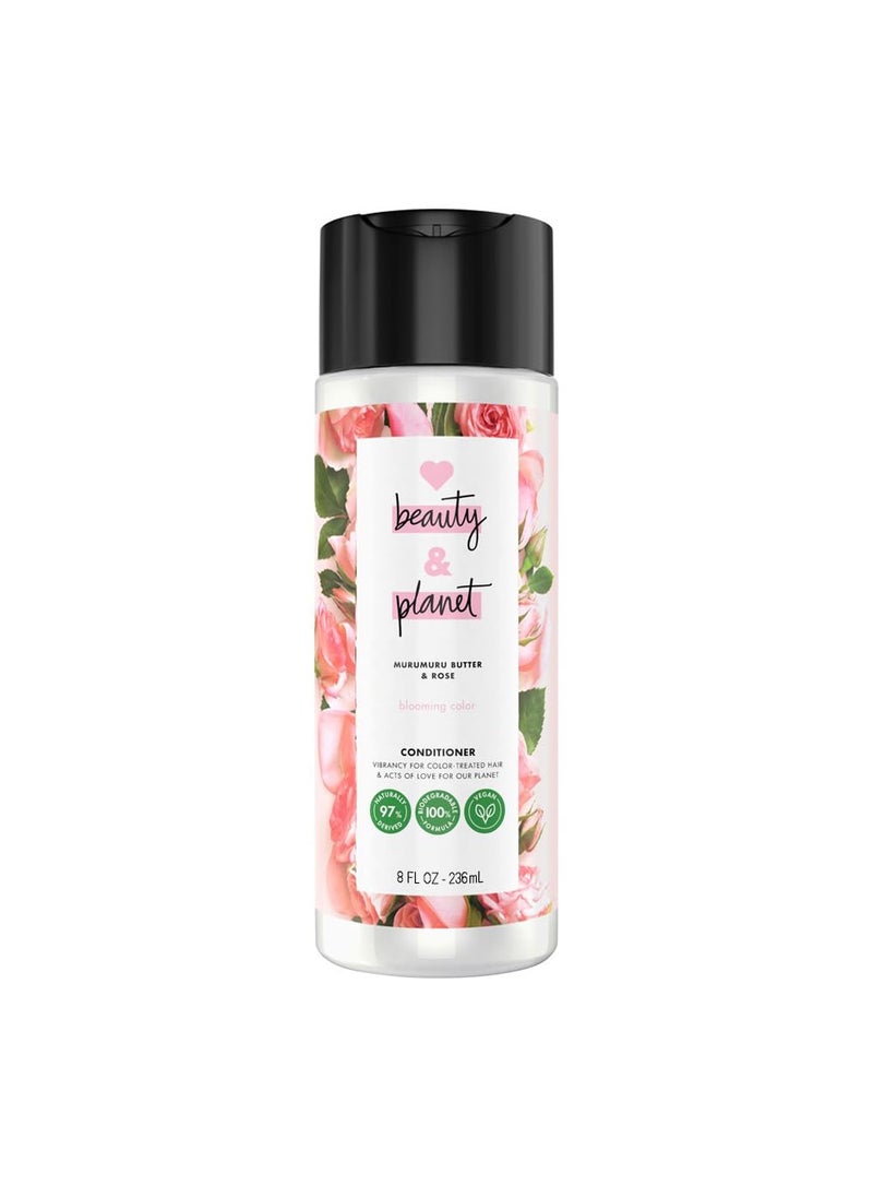love beauty and planet Love Beauty And Planet Conditioner Blooming Color Murumuru Butter  Rose 8 FL Oz 