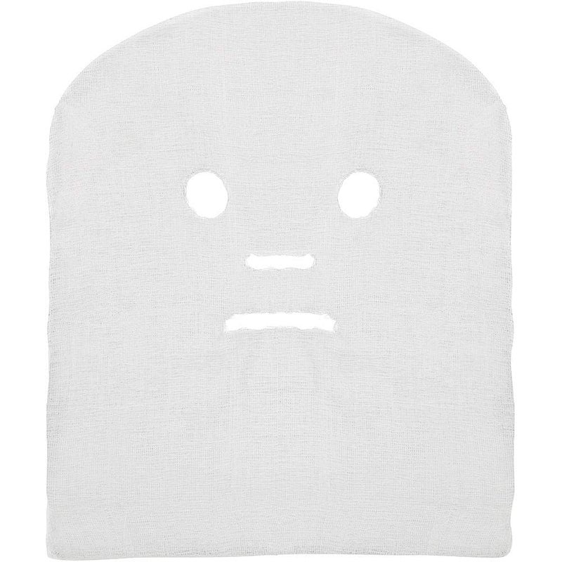 ForPro Professional Collection Precut Gauze Facial Mask, 100% Cotton Gauze, for High Frequency Facial Treatments and Masks, 100-Count - Image 2