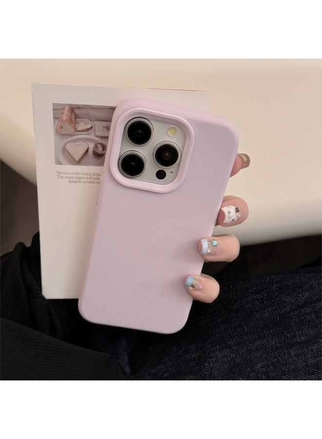 NIBEMINENT Solid Colors And A Minimalist Design Protective TPU Case Cover For iPhone 17 Pro, Bean Purple
