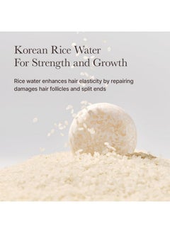 arencia Rice Water Shampoo Bar For Hair Growth & Strengthening, All Natural Formula With Biotin & Protein  - Image 4