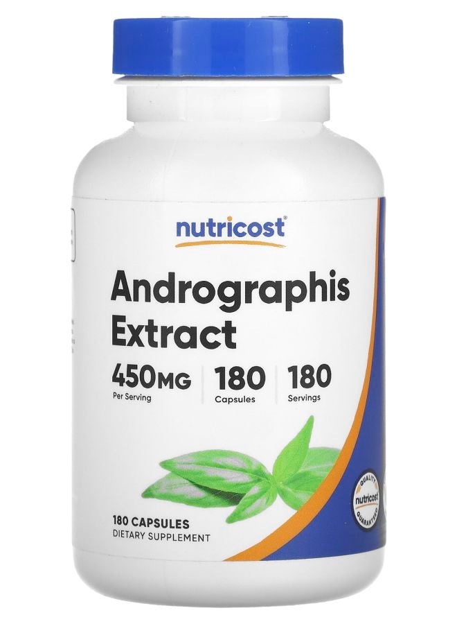 Nutricost Andrographis Extract 450 mg 180 Capsules