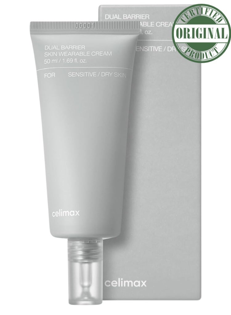Celimax Dual Barrier Skin Wearable Cream 50ml – Intensive Hydration & Skin Barrier Protection - Image 1