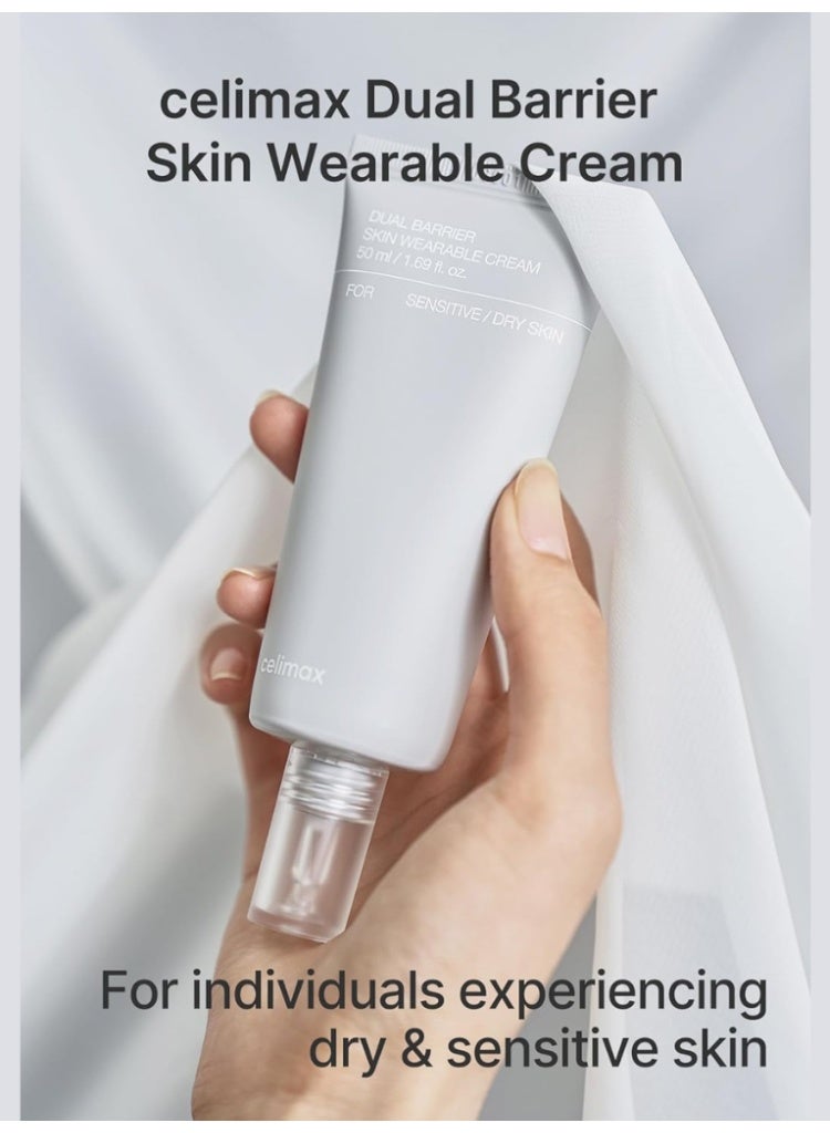 Celimax Dual Barrier Skin Wearable Cream 50ml – Intensive Hydration & Skin Barrier Protection - Image 4
