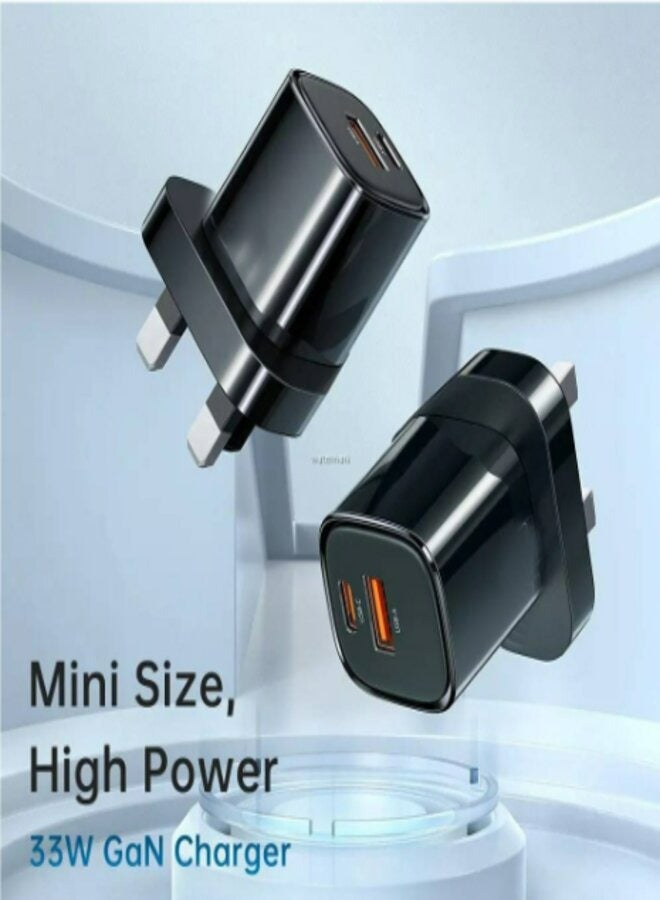 جو-ديز PD مع محول الجودة 3.0QC أسود 20 وات - Image 1