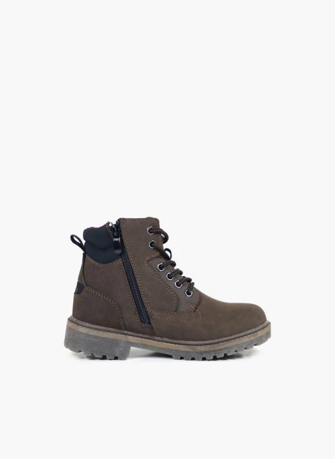 GAP Boys' DAYTON MID LACE II Ankle Boots with Zip Closure - GPK5218053817