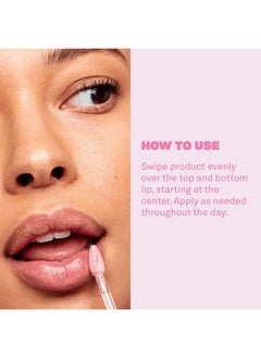 BABE ORIGINAL BABE ORIGINAL Plumping Lip Jelly for Fuller Looking Lips | Lip Gloss with Peptides Hyaluronic Acid Plumps & Hydrates Lips | Cruelty-Free, Vegan Formula with High Shine & Long-Lasting Color, Nude  - Image 3
