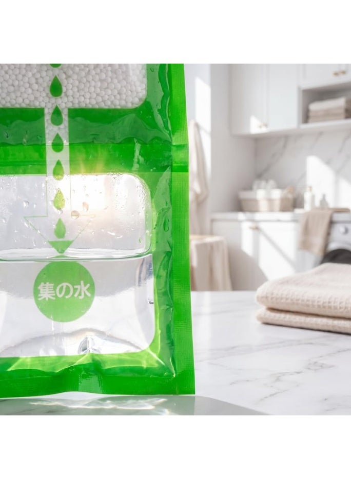 12 Pack Dehumidifier Bags, Moisture Absorber Hanging Bags, Closet Moisture Absorbers, For Use In Kitchens, Bedrooms And Wardrobes - Image 5