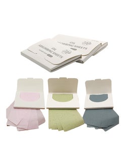 KASTWAVE KASTWAVE 300 Counts Premium Face Oil Blotting Paper, Oil Control Film, Oil Absorbing Tissues Paper (Unscented, Green Tea, Rose)  - Image 3