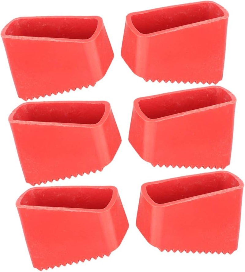 6Pcs Non Rubber Ladder Feet Pads Skid Covers For Enhanced Stability And Safety - Image 2