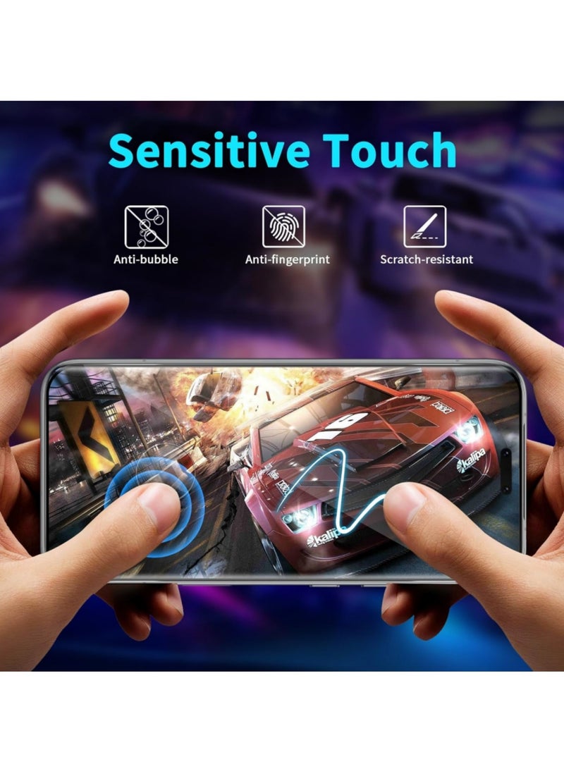 Adando [2+2] Screen Protector Compatible withHonor Magic 8 Pro 5G, 9H Tempered Glass Screen+ Camera Protector Film Scratch Resistant Bubble Free Screen Protector for Honor Magic 8 Pro - Image 5