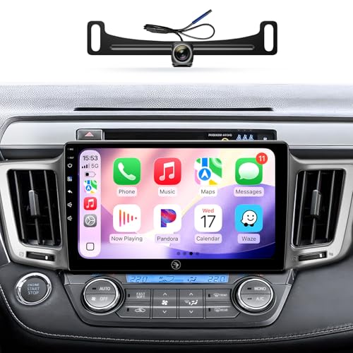 AINAVI (4G+64G) for Toyota RAV4 Radio Upgrade-10inch QLED Touchscreen Car Stereo Replacement 2013-2018 Wireless Carplay Android Auto MirrorLink Airplay SWC FM/AM GPS Navigation Media Player Head Unit - Image 1