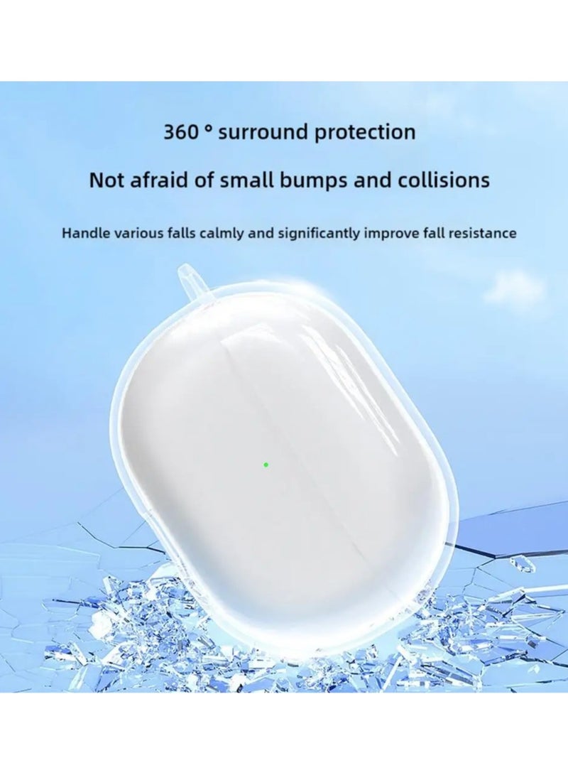 Clear Case for HUAWEI FreeBuds Pro 4, Shockproof Anti-Yellowing, Soft TPU Protective Covers Skin - Image 3