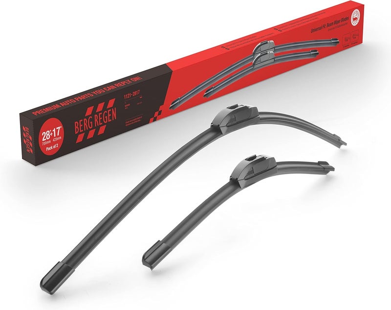 BERG REGEN Premium Windshield Wiper Blades 28" & 17" - Image 1
