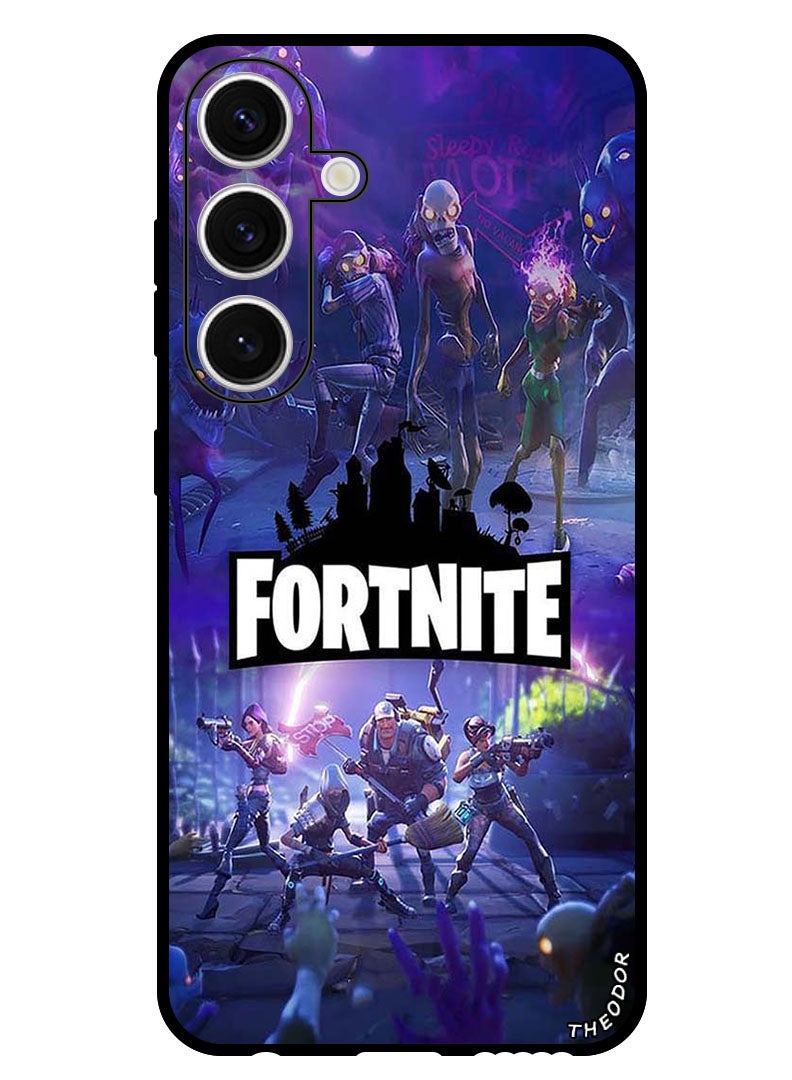 Theodor Protective Case Anti Scratch Shock Proof Bumper Cover For Samsung Galaxy S24 Fortnite - Image 1