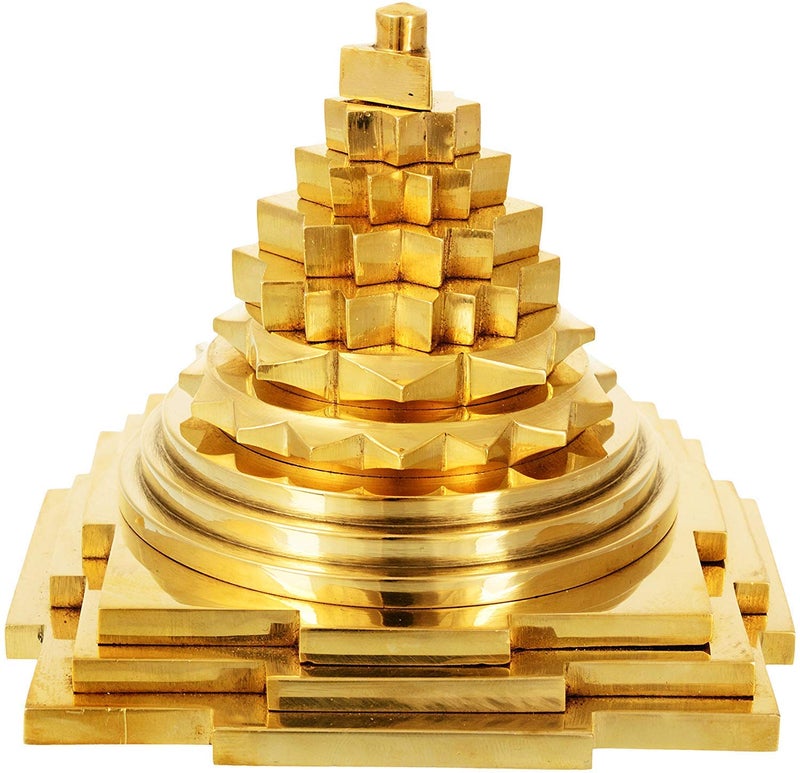 IS4A IndianStore4All Metal Shree Yantra or Laxmi Yantra to Attract Wealth 1.4 Inchs - Image 2