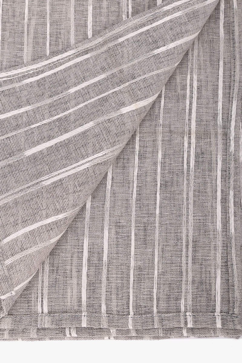 Carina Grey Striped Placemat - Image 2