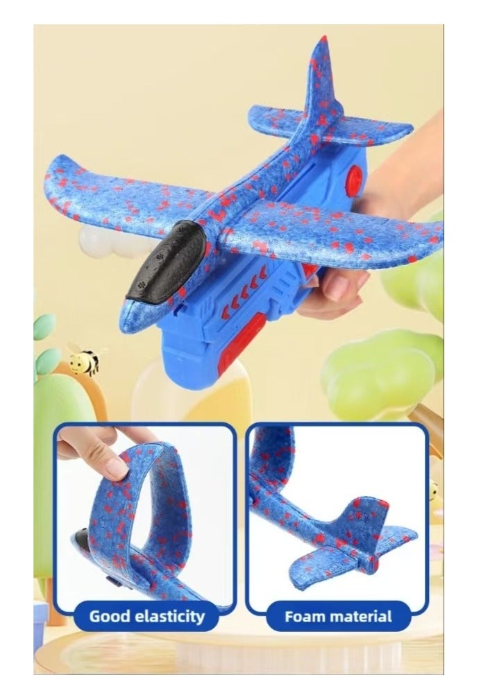 Aircraft foam launcher one on ejection model and foam glider children's aircraft toy set - Image 4