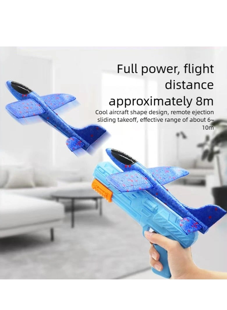 Aircraft foam launcher one on ejection model and foam glider children's aircraft toy set - Image 2