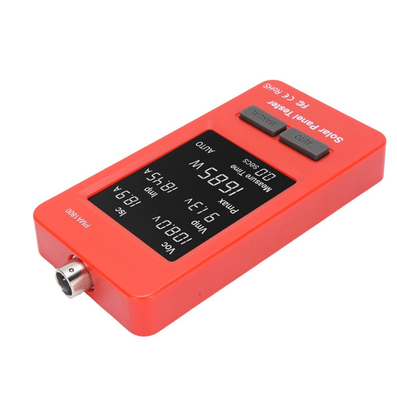 عداد قوة الطاقة الشمسية مع شاشة LCD لاختبار بيانات الألواح الكهروضوئية - Image 5