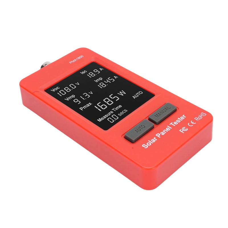 عداد قوة الطاقة الشمسية مع شاشة LCD لاختبار بيانات الألواح الكهروضوئية - Image 3