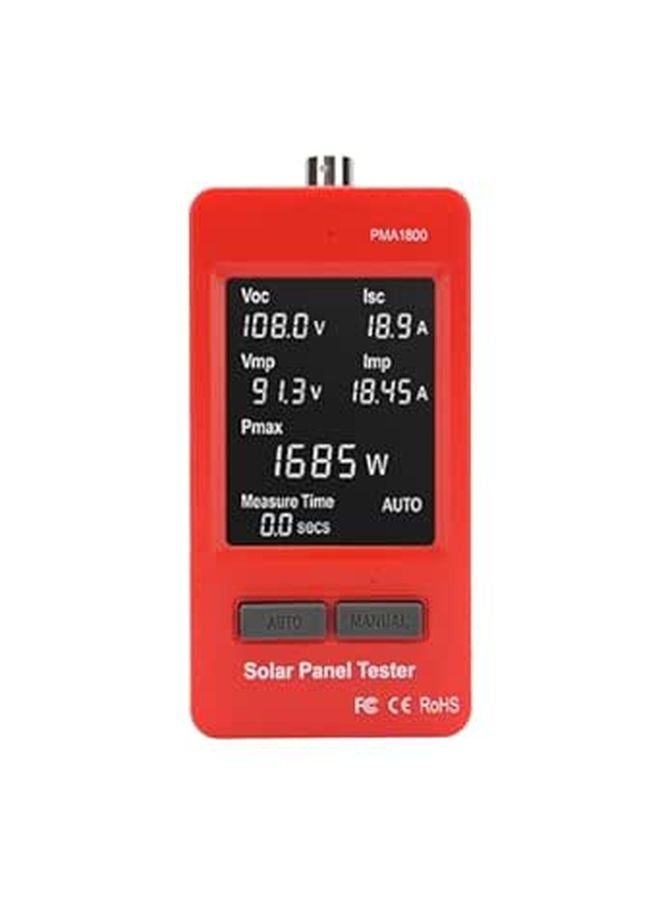عداد قوة الطاقة الشمسية مع شاشة LCD لاختبار بيانات الألواح الكهروضوئية - Image 1