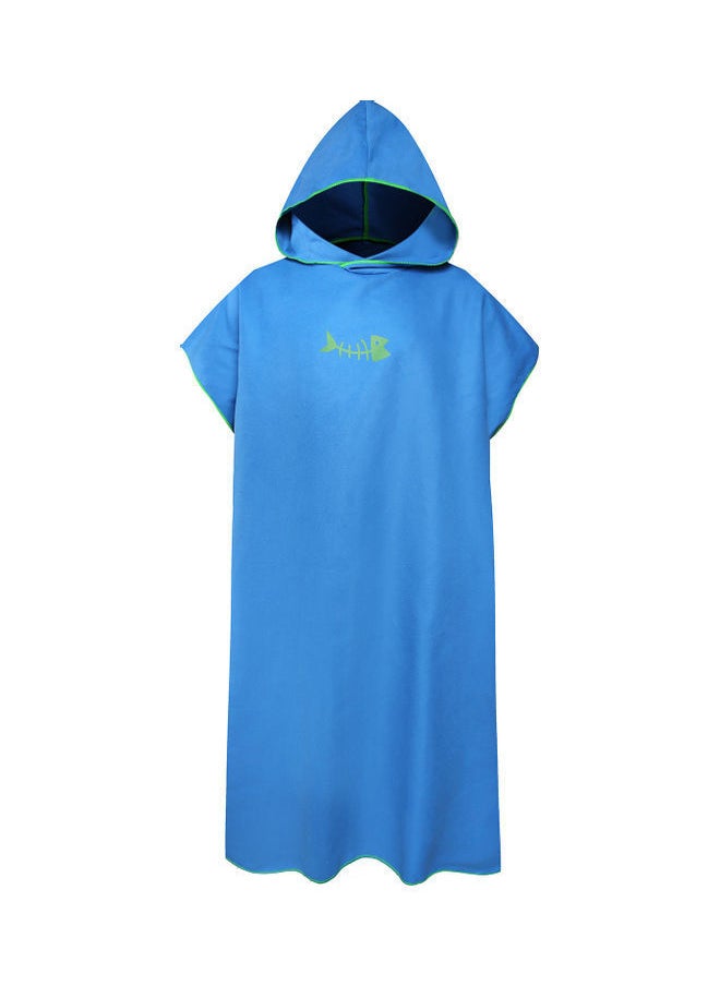NIBEMINENT Quick-Dry Robe With Hood Microfiber Beach Blanket 23.00x3.00x20.00cm  - Image 1