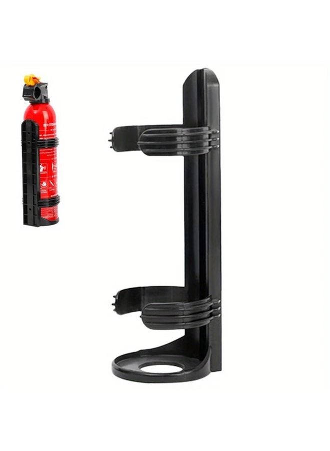 Black Car Fire Extinguisher Bracket Safe Holder Prevents Damage - Image 2