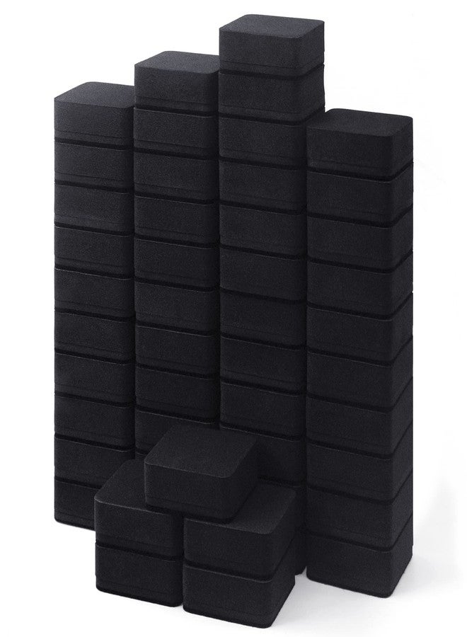 IHPUKIDI Dry Erase Erasers, IHPUKIDI 48 Pack Magnetic Whiteboard Dry Eraser Chalkboard Cleansers for Classroom, Home and Office (Black 2 x 2 Inch - Image 1