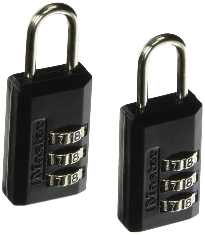 Master Lock 646T 3/4" Resettable Combination Padlock 2 Count - Image 5