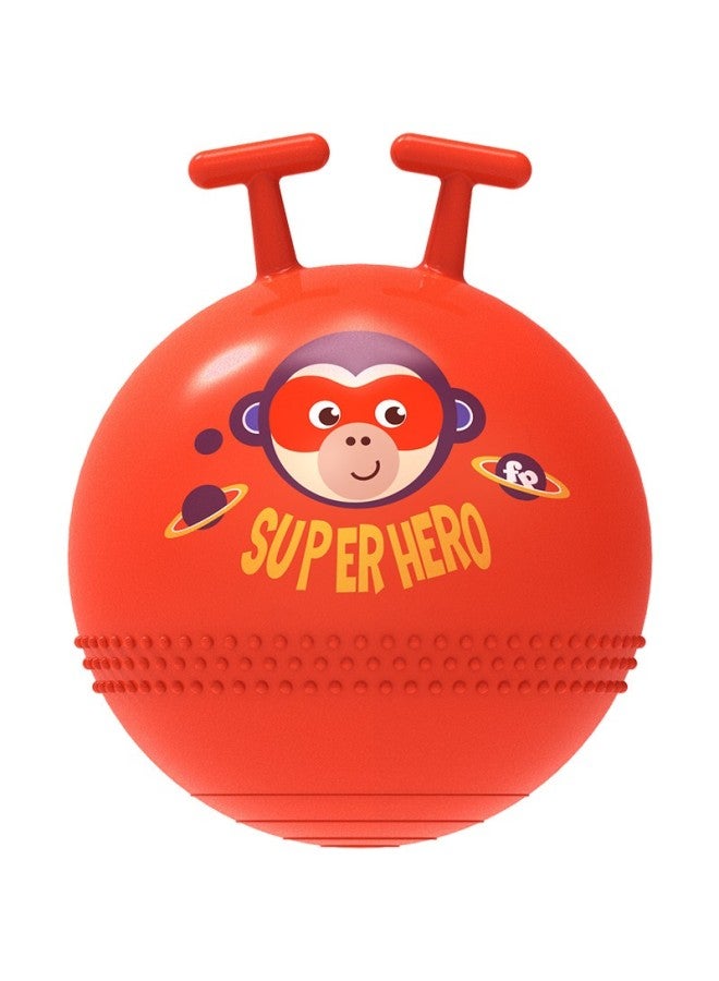 Fisher-price Children's Toy Ball, Sensory Training Bouncy Sheep Horn Ball, 45cm, Red, With Pump, Birthday Gift - Image 2