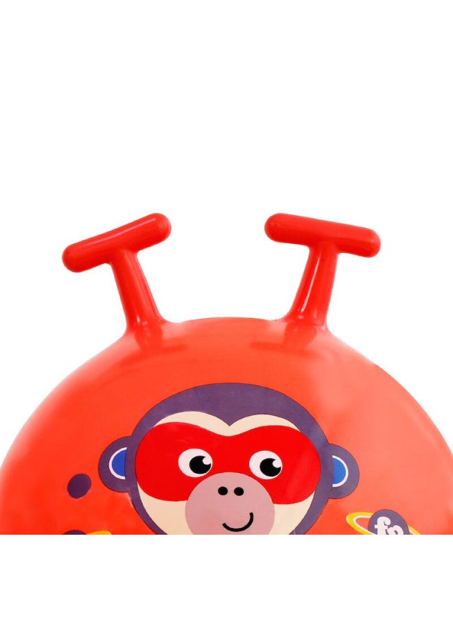 Fisher-price Children's Toy Ball, Sensory Training Bouncy Sheep Horn Ball, 45cm, Red, With Pump, Birthday Gift - Image 5