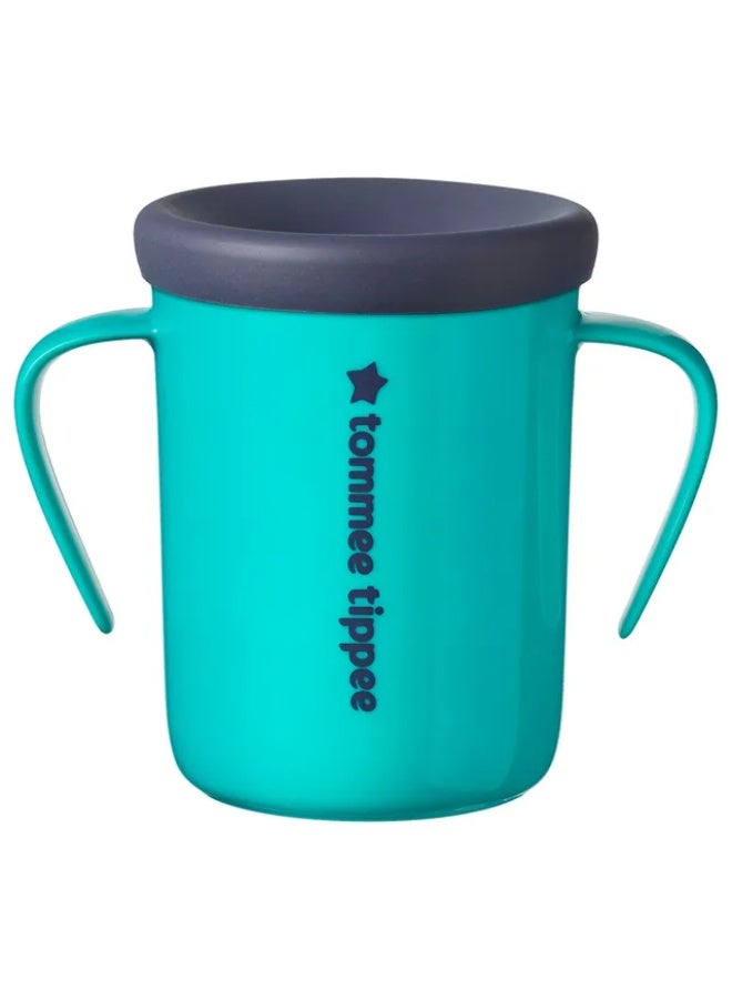 Tommee Tippee UK Tommee Tippee - 360 Handled Cup 200ml - Blue - Image 1