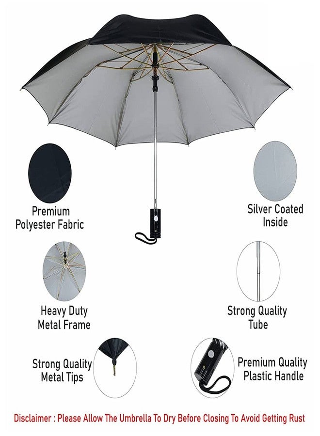 FROCEL Gilary Umbrella for Women, man Umbrella for Men Umbrella for Rain and Sun Protection Foldable Umbrella 2 fold umbrella - Image 5