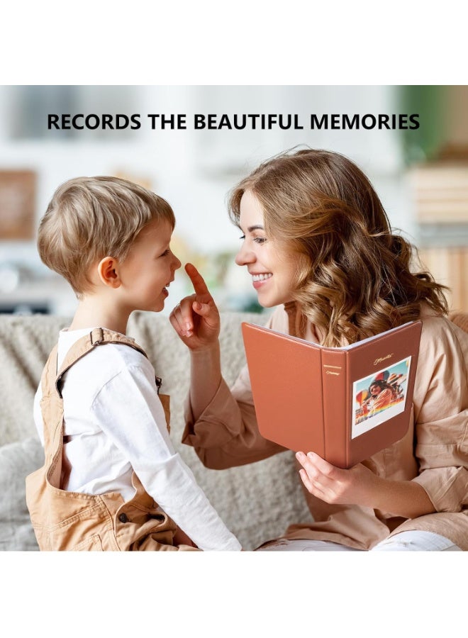 Relex Photo Album Book for Instax Wide Film 3.5x4.25 Inches, 64 Pockets Storage with Clear PVC Pages, Compatible with Instax Wide 400/300/210/200/ Wide EVO & Polaroid 600 i-Type Instant Cameras (Set of 3) - Image 5