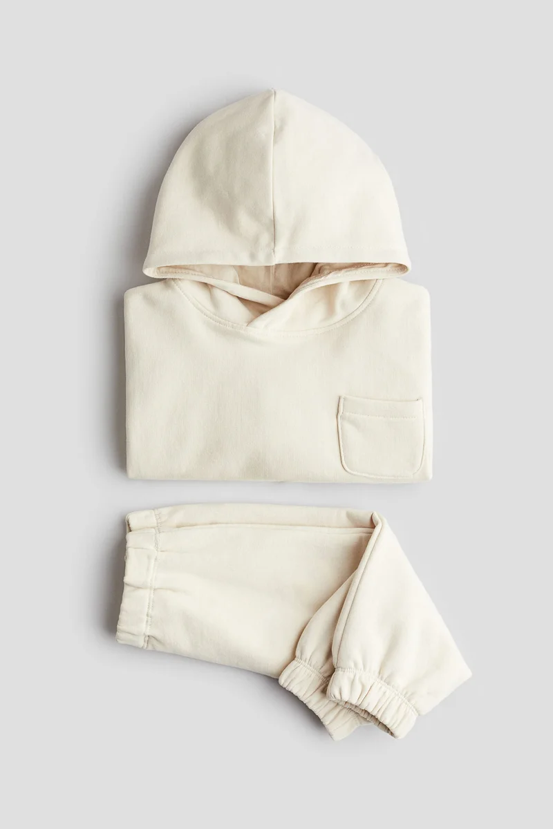 H&M 2-piece cotton sweatshirt set