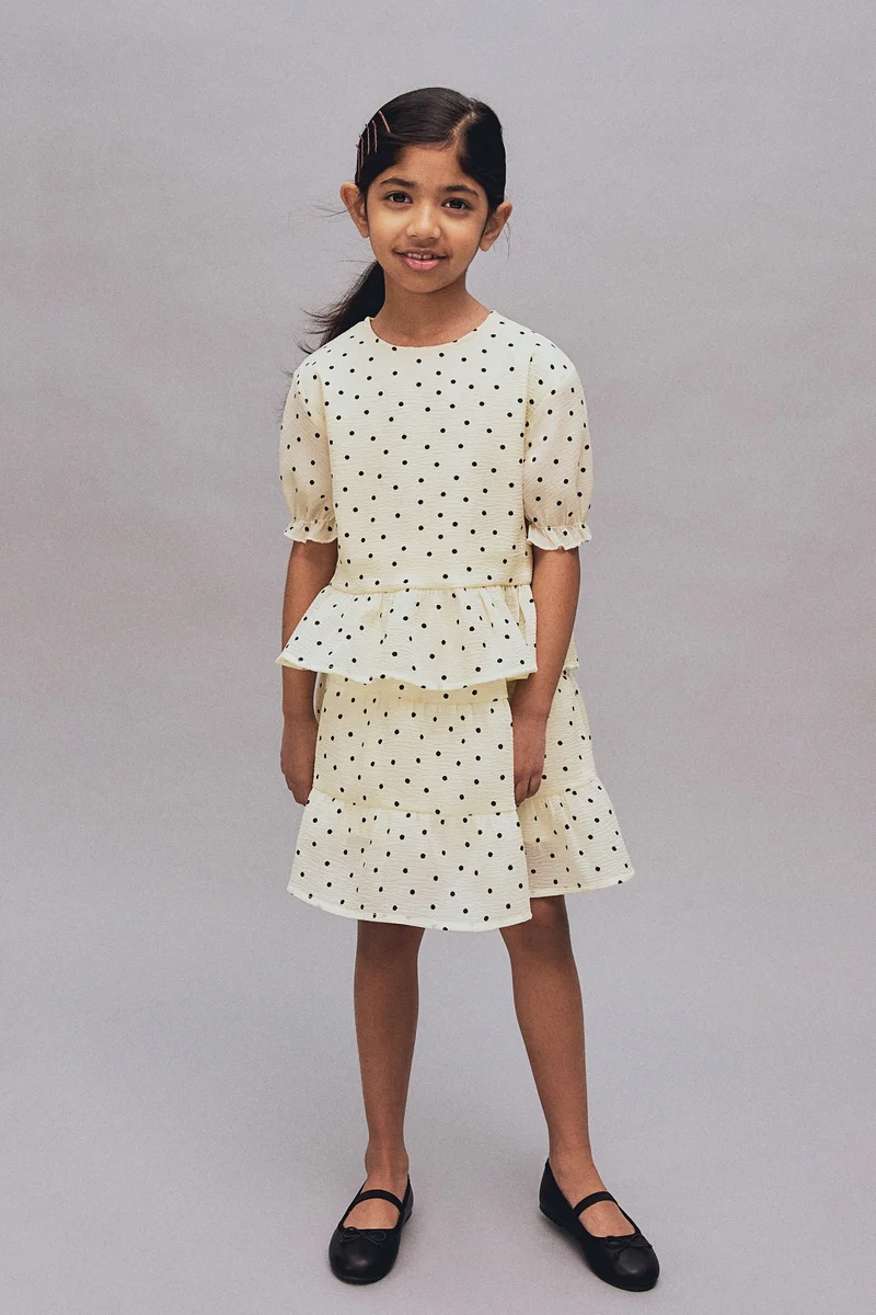 اتش اند ام Peplum blouse