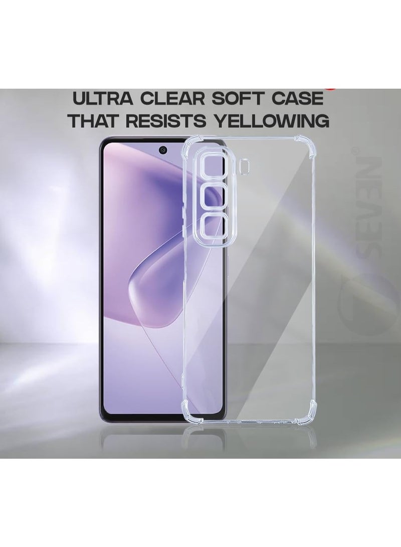 جراب شفاف ضد الصدمات متوافق مع هاتف انفنكس هوت 50 4G - Image 4