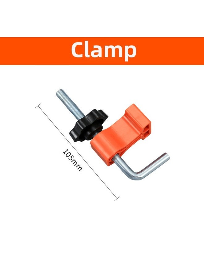 Right Angle Locator 90 Degree Stone Rock Slab Splicing Fixer L-shaped Straight Angle Ruler Plastic Angle Code Woodworking Marking Ruler-Model:Clamp - Image 1