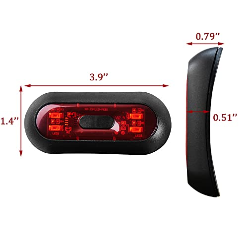 CYDZSW Bike Lights for Night Riding,Bicycle Wheel Tail Light Front and Back Rear,Mountain Bikes and Motorcycle Led Safety Police Cycling Helmet Brake Light - Image 2