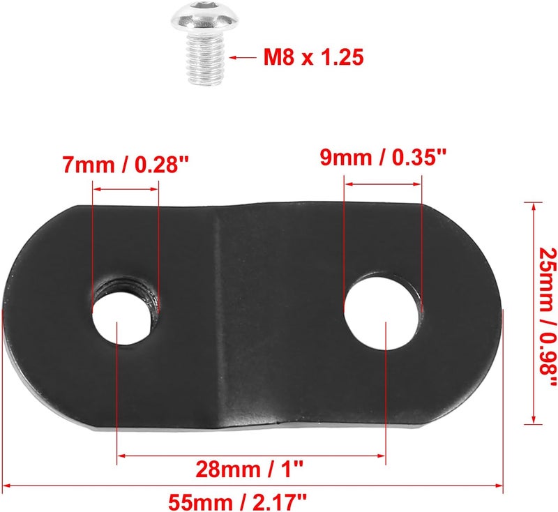 F FIERCE CYCLE 1 Inch Motorcycle Gas Tank Rising Lift Kit Replacement Steel for Harley-Davidson - Image 2
