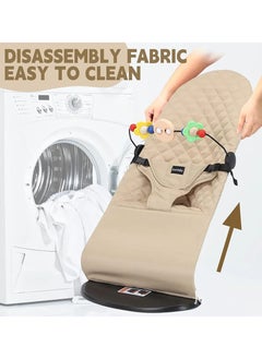 DubaiGallery Baby Newborn Infant Bouncing Chair Rocking Seat Safety Bouncer Balance Chair 