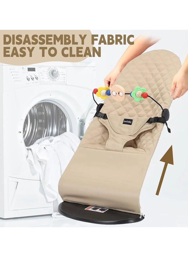 DubaiGallery Baby Newborn Infant Bouncing Chair Rocking Seat Safety Bouncer Balance Chair