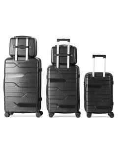 5-Piece Complete Luggage Set – Unbreakable PP Hard-Shell, TSA Lock, 8 Spinner Wheels - pzsku/Z41EACEC7639E8FD2DB3CZ/45/_/1740386927/9bf8263e-adb8-45be-93a5-8ee6d282bf99