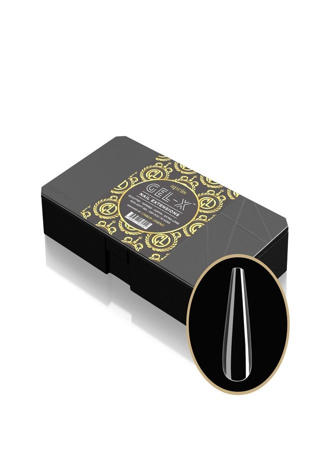 APRÉS Chaun Legend x Apres Nail Gel-X Sculpted Stiletto Extra Long Box of Tips | 250 Gel-X Tips | Premium Quality | 10 Sizes 0-9 | No Size 00 Included | 2022 Version - Image 3