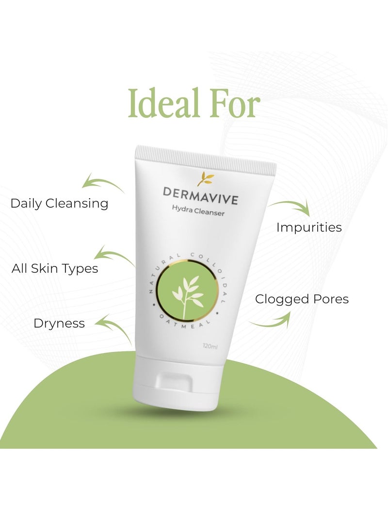 Dermavive Dermavive Hydra Cleanser - 120 mL  - Image 2