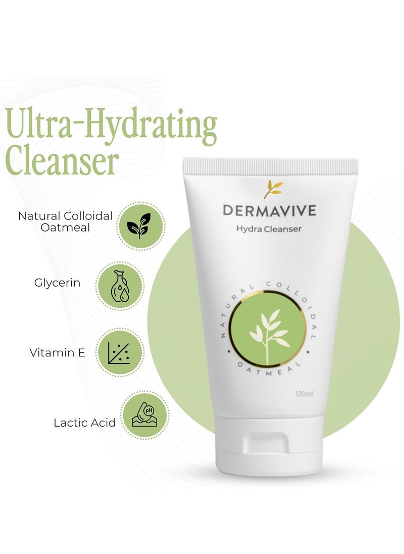 Dermavive Dermavive Hydra Cleanser - 120 mL  - Image 4