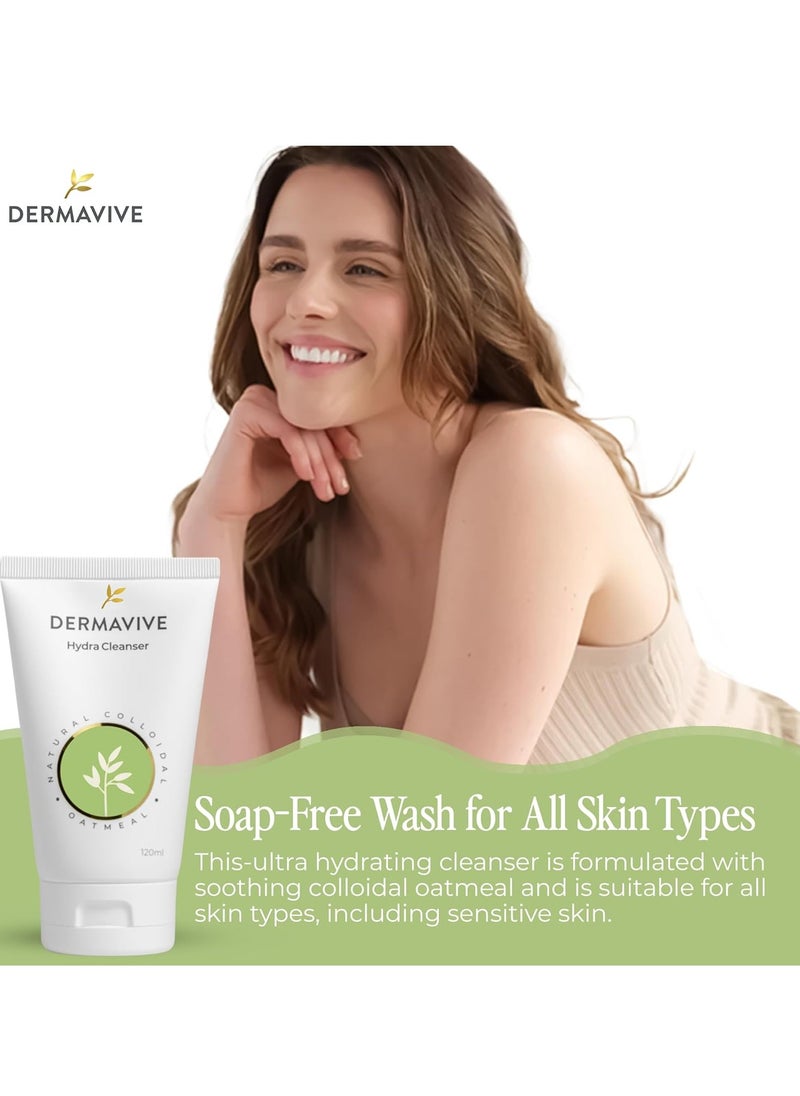 Dermavive Dermavive Hydra Cleanser - 120 mL  - Image 5