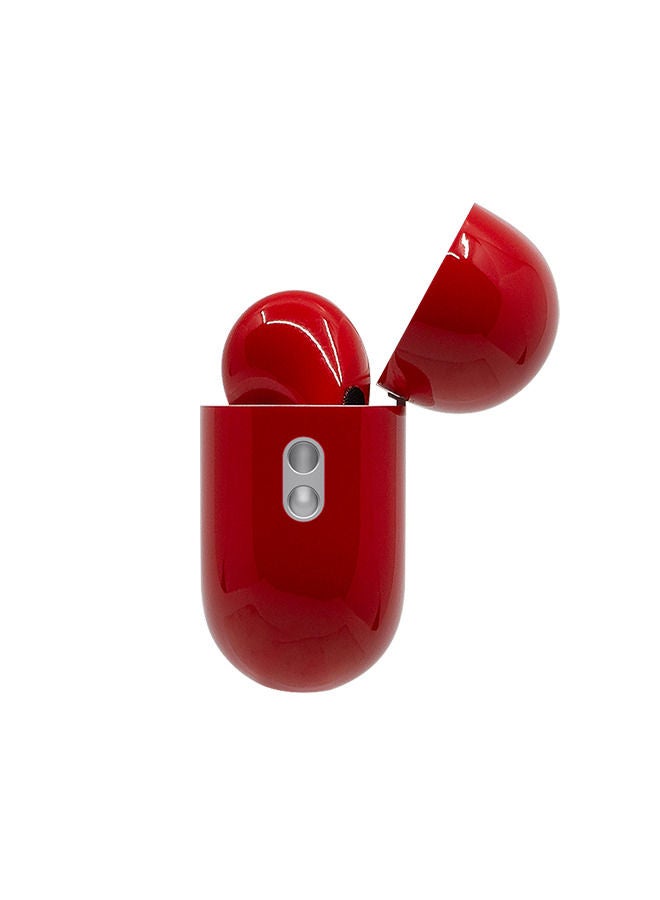 CAVIAR Caviar Customized Apple Airpods Pro (2nd Generation) Glossy Ferrira Red  - Image 4